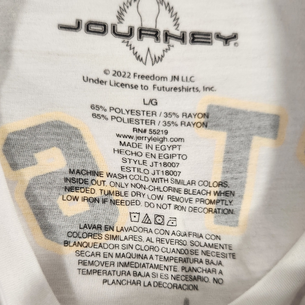 NWOT Women's Journey Don't Stop Believin' Tank Top - Picture 3 of 5